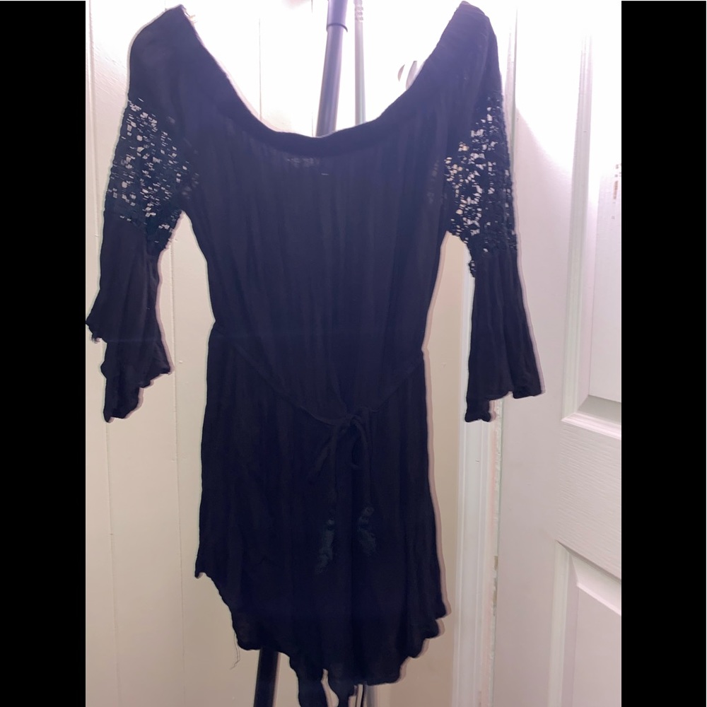 BLUSH black romper